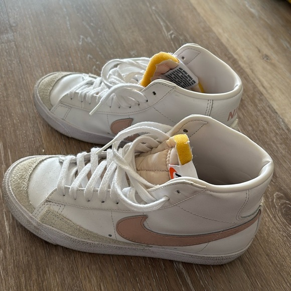 nike blazer mid womens size 6.5 light pink - Picture 2 of 6